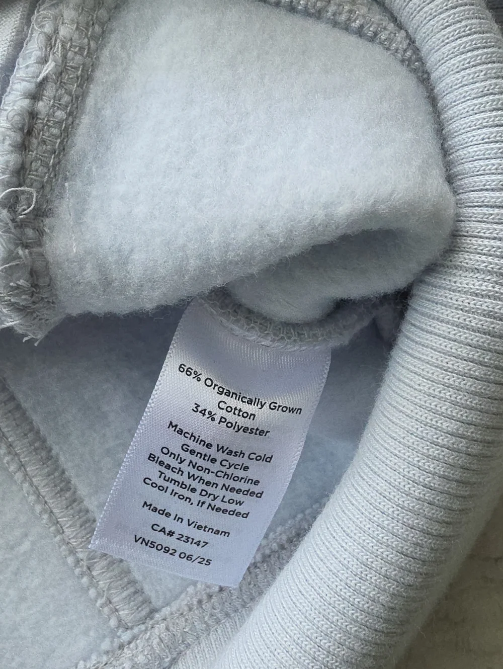 Haven Well Within Women's Light Blue Quarter-Zip Pullover Sweater Swestshirt